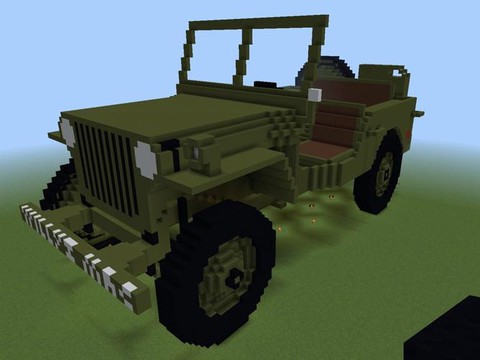 我的世界吉普车怎么做[图1]